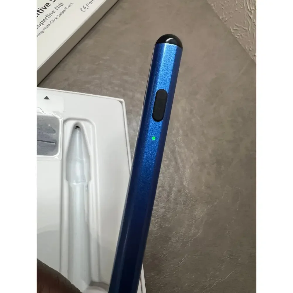 Stylus Pen For IPad 2018-2023 With Palm Rejection, Active Pencil (Gradient Blue)